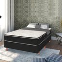 Ver imagem 2 de Kit 8 Pés para Cama Madeira Mel 13cm Cama Box 3 Pés com Rodízios