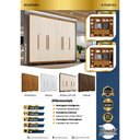 Ver imagem 5 de Guarda Roupa Miami 6 Portas 6 Gavetas 12 Prateleiras - Benetil