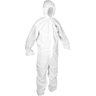 Macacão com Capuz Branco Tamanho Gg Ai 30 Ppl Vonder Plus - 2