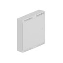 Ver imagem 2 de Quadro Vdi Sobrepor 40x40cm 33044364 Branco Tigre