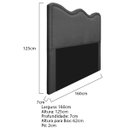 Ver imagem 3 de Cabeceira Queen Bari P02 160 cm para cama Box Linho - Doce Sonho Móveis CABECEIRA QUEEN CABECEIRA ES