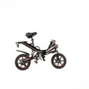 Ver imagem 4 de Bicicleta elétrica Mormaii Dobrável aro 14 bateria lítio 48v 10a/15a