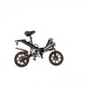 Bicicleta elétrica Mormaii Dobrável aro 14 bateria lítio 48v 10a/15a - 4