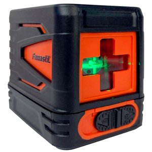 Nível a Laser 2 Linhas 20m Verde Profissional Famastil