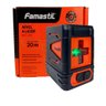 Nível a Laser 2 Linhas 20m Verde Profissional Famastil - 4