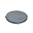 Ver imagem 1 de Tampa Tampão de Chão T020 em Alumínio Circular Simples 20cm