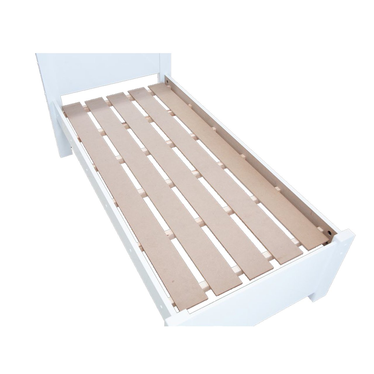 Cama Solteiro Milênio Plus c/ Baú e Box com 2 Gavetas D'Doro - Branco D'Doro Móveis - 5