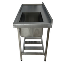 Ver imagem 4 de Pia Aço Inox Industrial 110x60x90 Cm Cuba Direita Nortinox