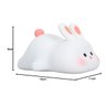 Luminária Abajur Coelho Silicone Infantil Touch Luz de Toque - 6