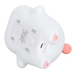 Luminária Abajur Coelho Silicone Infantil Touch Luz de Toque - 3