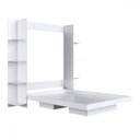 Ver imagem 2 de Cama Casal Vancouver Articulável 8 Prateleiras Branco - Art In Móveis