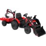 Trator Elétrico Escavadeira e Retroescavadeira com Carreta - 4