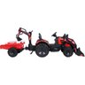 Trator Elétrico Escavadeira e Retroescavadeira com Carreta - 7