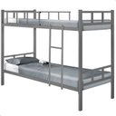 Ver imagem 2 de Beliche de Aço Tubular Reforçado Monaco Cinza