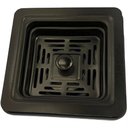 Ver imagem 5 de Cuba Gourmet Premium Quadrada Aço Inox Preta 44x44cm com Acessórios - Cub-020 - Stillus Home