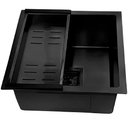 Ver imagem 1 de Cuba Gourmet Premium Quadrada Aço Inox Preta 44x44cm com Acessórios - Cub-020 - Stillus Home