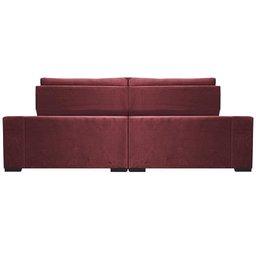 Sofá Retrátil e Reclinável 2,35m Cama inBox Big Star com SoftGel D40 Velupluma Vinho - 6