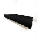 Ver imagem 4 de Sofa Cama Futon Oriental King Preto Madeira Maciça Pinus Natural sem Pintura