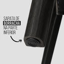 Ver imagem 6 de Kit 8 Cadeiras de Jantar Floripa Madeira Preta Courino Bege