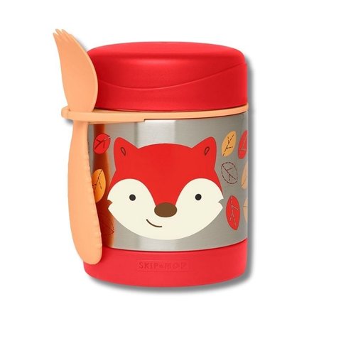 Pote Termico com Talher Zoo Raposa - Ship Hop