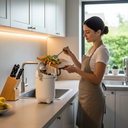 Ver imagem 2 de Lixeira Anti Odor para Fraldas Resíduos Cozinha Banheiro Pet