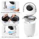 Ver imagem 7 de Lixeira Anti Odor para Fraldas Resíduos Cozinha Banheiro Pet