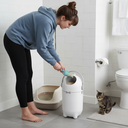 Ver imagem 3 de Lixeira Anti Odor para Fraldas Resíduos Cozinha Banheiro Pet