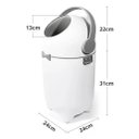 Ver mais imagens de Lixeira Anti Odor para Fraldas Resíduos Cozinha Banheiro Pet