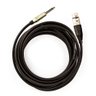 Cabo de Microfone P10 Mono para Xlr Femea Amphenol - 20 Metros - 1
