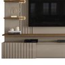 Painel Suspenso Tv 65 Pol 3p 200 Cm Atena Fend Naturale Madetec - 3
