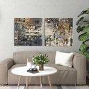 Ver imagem 1 de Quadro Tela Camurça No Chassi 80X80Cm