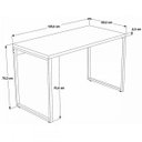 Ver imagem 3 de Mesa para Escritório Office Kuadra Nogal 8397 - Compace