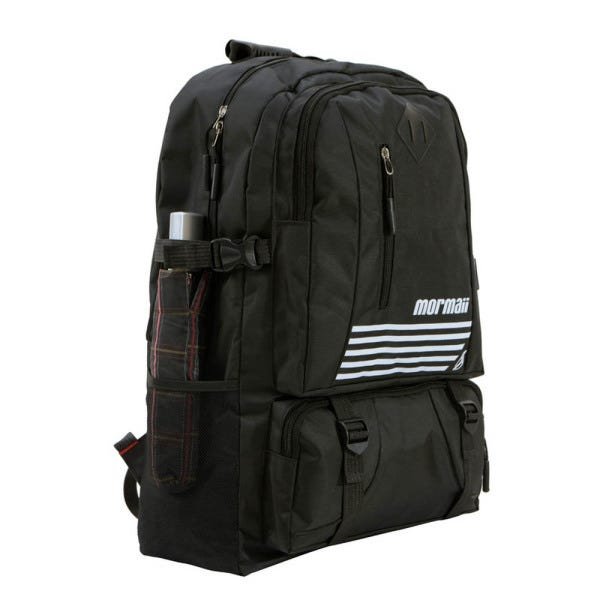 Mochila nylon preto Mormaii - 2