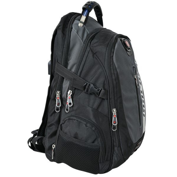 Mochila cinza juvenil poliester Mormaii - 2