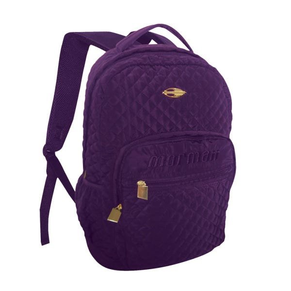 Mochila roxa casual poliester Mormaii - 1