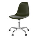 Ver imagem 1 de Cadeira Eames Office Cromada Verde Militar