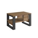 Ver imagem 2 de Mesa de Centro 67,5cm Estilo Industrial Mel/preto B151
