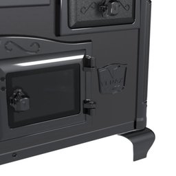 FOGAO A LENHA N 1 PRINCESS PREMIUM PRETO ONIX SE - 11