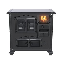 FOGAO A LENHA N 1 PRINCESS PREMIUM PRETO ONIX SE - 7