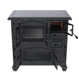 FOGAO A LENHA N 1 PRINCESS PREMIUM PRETO ONIX SE - 12