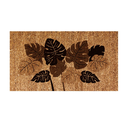 Ver imagem 1 de Capacho Retangular Fibra de Coco Base Pvc 60x33cm - Komeco Folhagem Marrom