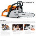 Ver imagem 4 de Motosserra a Combustão Stihl Ms250 2,3kw 3,1cv 45,4cc 2t Sabre 40cm/16" 63pm