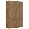 Guarda-roupa Solteiro Marselha 4 Portas 100% Mdf Ipê Tex - Maxel - 2