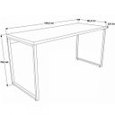 Ver imagem 3 de Mesa para Escritório Kuadra Nogal 138 - Compace