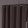 Cortina Sala Quarto em Tecido Semi Blackout Marron 3,00x2,50 - 3