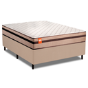 Ver imagem 1 de Cama Box Casal Molas Ensacadas Bali Bege 138x188x60cm Cbp