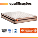 Ver imagem 7 de Cama Box Casal Molas Ensacadas Bali Bege 138x188x60cm Cbp