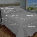 Ver imagem 4 de Edredom Cama Casal Queen com Jogo de Lençol Meia Estação