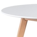 Ver imagem 6 de Mesa Branco + 3 Cadeiras Rosa Claro Mesa Branco Rosa Claro