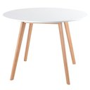 Ver mais imagens de Mesa Branco + 3 Cadeiras Rosa Claro Mesa Branco Rosa Claro